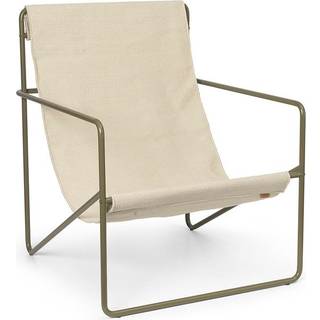Ferm Living, Desert Lounge Lænestol Olive/Cloud