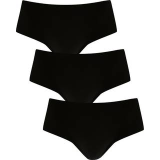 Missya 3-pak Seamless Cotton Tai - Black - Large
