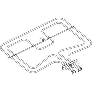 Electrolux varmelegeme, øvre, combi 8583570797040
