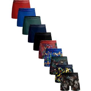 Heren 10-pack Boxershorts Print/Effen