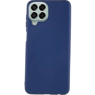 Samsung Galaxy M33 Mat Fleksibelt Plastik Cover - Blå