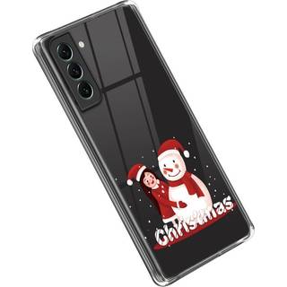 Samsung Galaxy S23 TPU Plast Julecover - Pige med Snemand