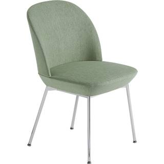 Muuto Oslo sidestol stofbeklædt Still 941, Chrome