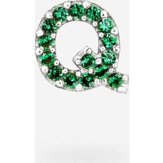IX Q Green Earring Silver