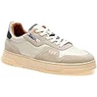 Blauer White Polyethylene Men Sneakers