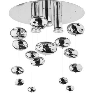 Loftslampe Salva C Nowodvorski Lighting, dæmpbar, Krom/sølv, Stue/spisestue, Metal, Moderne
