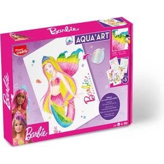 Maped Creativ Barbie Akvarelsæt med Skabeloner