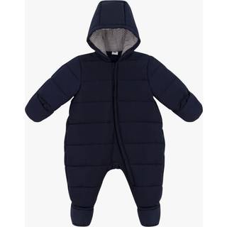 Petit Bateau Baby Overall Navyblå 24 Months  Marineblå  24 måneder  mand