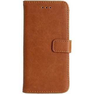 iPhone SE (2022/2020)/8/7 Wallet Læder Cover m. Pung Lysebrun
