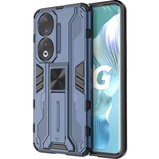 Honor 90 Håndværker Bagside Cover m. Kickstand - Blå