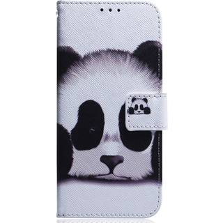Sony Xperia 5 V Læder Flip Cover m. Pung - Panda