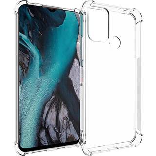 Nokia C22 Shock-Proof Fleksibelt Plastik Bagside Cover - Gennemsigtig