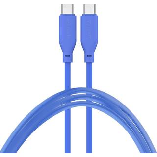 4smarts High Flex USB-C til USB-C Kabel 60W - 1.5 Meter - Blå