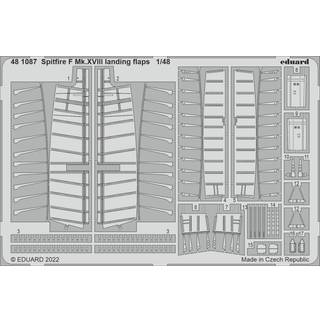 Spitfire F Mk.XVIII landing flaps