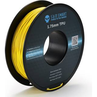 SainSmart Neon Color TPU 1,75 mm Fleksibel TPU 3D Printer Filament 800 g Dimensionsn?jagtighed +/- 0,05 mm Neon Gul