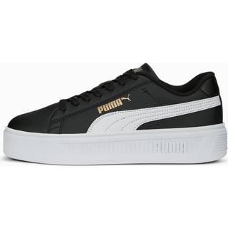 Women&#39;s Puma Smash Platform v3 Sneakers, Black, Size 39, Shoes - Gold - 39