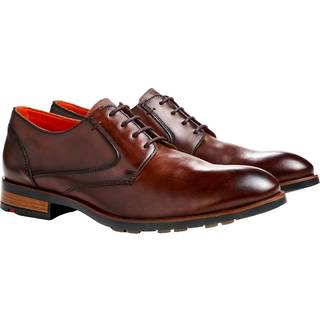 LLOYD Jackson Brandy (mørkbrun) snøresko i blødt kalveskind (UK size 8) Str. 42
