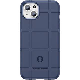 iPhone 15 Plus Rugged Shield Series Håndværker Bagside Cover - Blå
