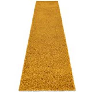 Tæppe, Fortovet SOFFI shaggy 5cm guld - ind i køkkenet, til gangen, til korridoren 80x200 cm