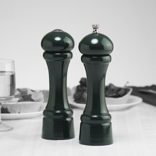 Chef Specialties 8 tommer Windsor Pepper Mill og Salt Shaker Set - Forest Green