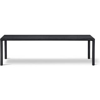 Fredericia Furniture Piloti 6715 Sofabord Sortlakeret Eg H35 cm