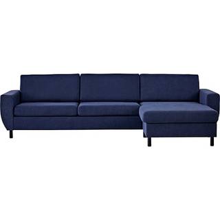 Urban 3D XL vendbar sofa m. chaiselong - blå
