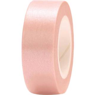 Paper Poetry Tape uni 15mm 10m - Rosa