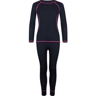 Trollkids Girl's Merino Baselayer Set Merino undertøj Børn størrelse 140 farve blå