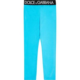Dolce&Gabbana Kids Logo leggings - blue - Y 2