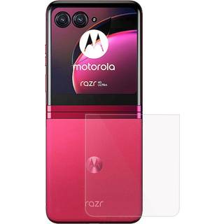 Motorola Razr 40 Ultra Plastik Bagside Beskyttelsesfilm - Gennemsigtig