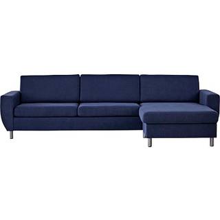 Urban 3D XL vendbar sofa m. chaiselong - blå