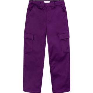 NAME IT Shine Cargobukser Rose Grape Juice