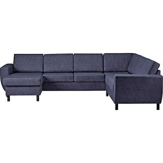 Rom Nordic vendbar hjørnesofa m. chaiselong - navy