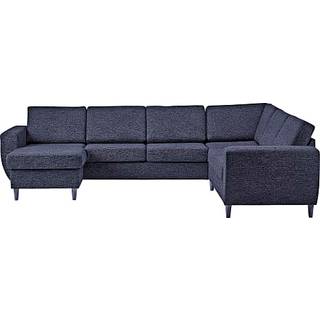 Rom Nordic vendbar hjørnesofa m. chaiselong - navy
