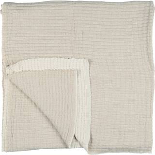 Ib Laursen sengetæppe 150x220 cm natur/off white