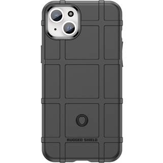 iPhone 15 Plus Rugged Shield Series Håndværker Bagside Cover - Sort