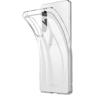 Sony Xperia 5 IV Fleksibelt TPU Plastik Bagside Cover - Gennemsigtig
