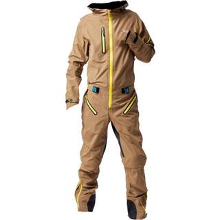 Dirtlej Dirtsuit Core Edition heldragt med lange ben beige - Størrelse XX-Large
