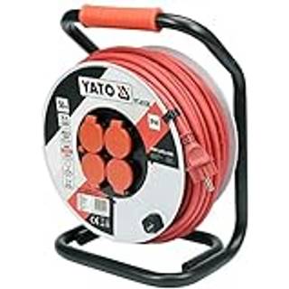Kabeltromle med forlængerkabel Yato YT-8108; 50 m; 3x2,5 mm²