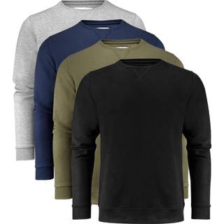 James Harvest Alder Heights Sweater Sort Sort