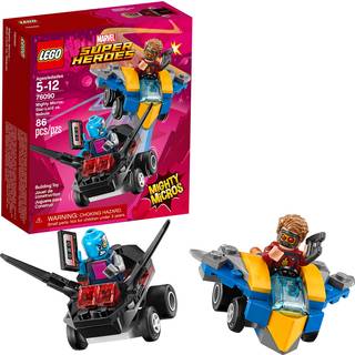Lego Marvel Super Heroes Mighty Micros: Star-Lord vs. Nebula 76090 Building Kit (86 stykke)