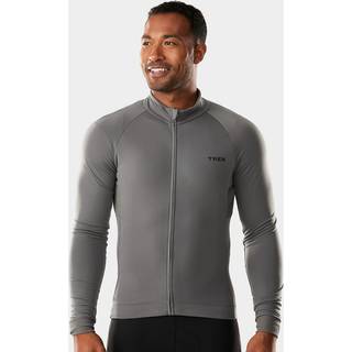 Trek Circuit Thermal Langærmet Cykeltrøje Charcoal