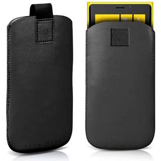 SBS Universal Læder Etui - (Maks. Mobil: 116 x 59 mm) - Sort