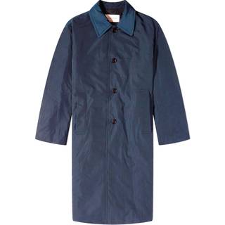 Dries Van Noten Technical trench coat - blue - EU 46