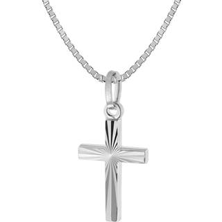 trendor 51628 Kreuz und Halskette für Kinder 925 Silber