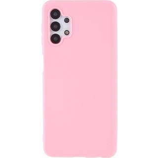 Samsung Galaxy A32 (5G) Mat Fleksibelt Bagside Cover - Lyserød