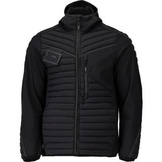 MASCOT CUSTOMIZED arbejdsjakke med hætte, sort - 3XL