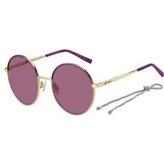 Missoni MMI 0035/S S 55 Solbriller Kvinder Guld - Plum Glitter Gold - 55mm