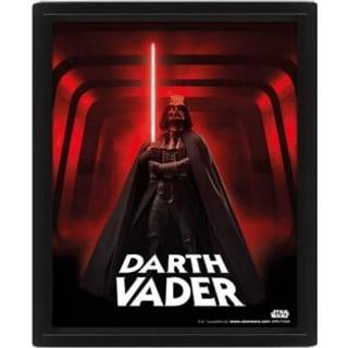 Pyramid - Wall Art - Star Wars (Darth Vader) 3D Framed 20 x 25 cm - Billede