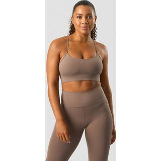 Nimble Strappy Sports Bra Dusty Brown